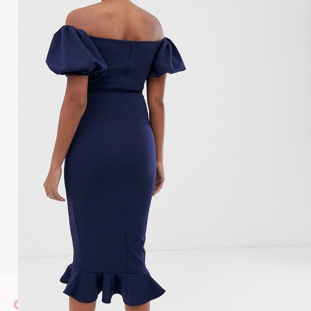 Blue Maternity Dress